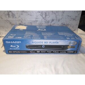 NIB Sharp Aquos BD-HP22U 1080P Full HD Blu-Ray DVD Player